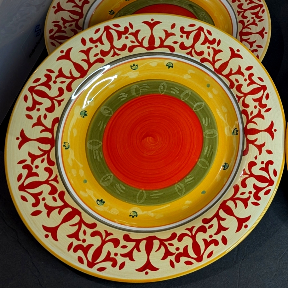 Target Home American‎ Simplicity Villa heavy ceramic 11" plates 2